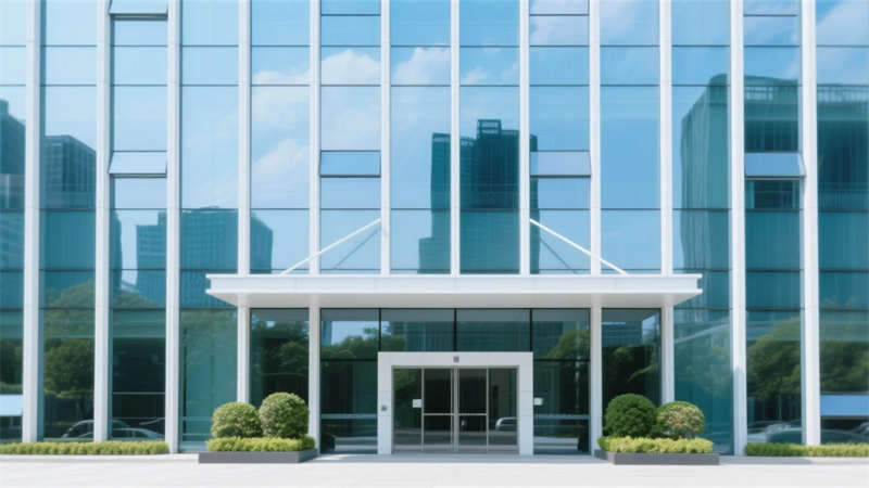 生態融合空間，合肥聯合體辦公樓裝修設計效果圖欣賞