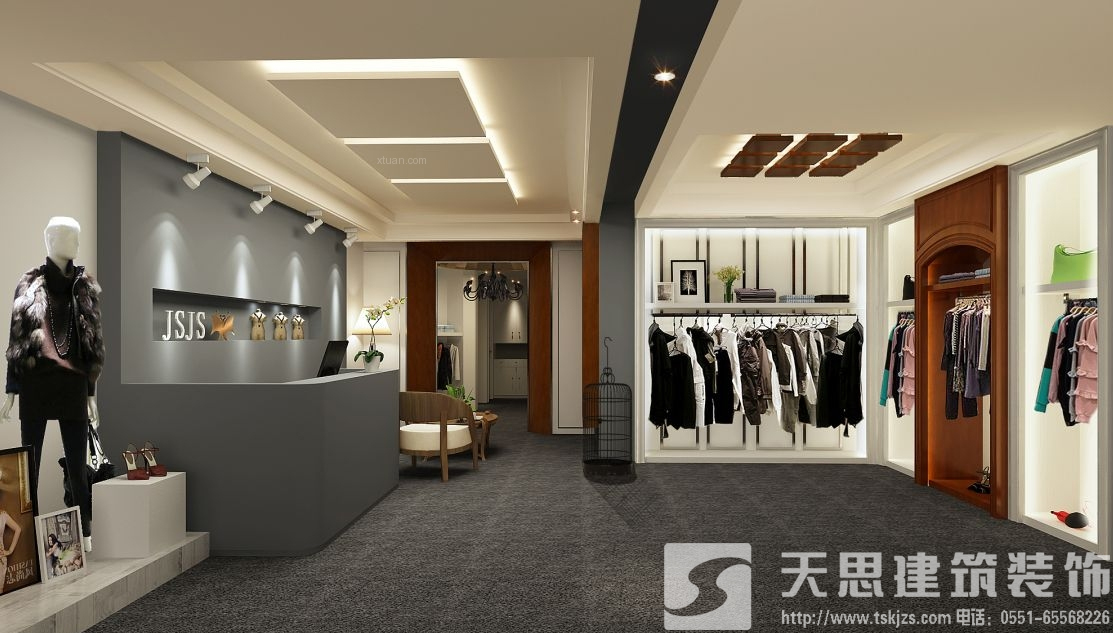 合肥服裝店裝修設(shè)計(jì) 刺激消費(fèi)者購(gòu)買欲
